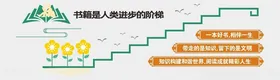 阅读文化墙小学室图书室书