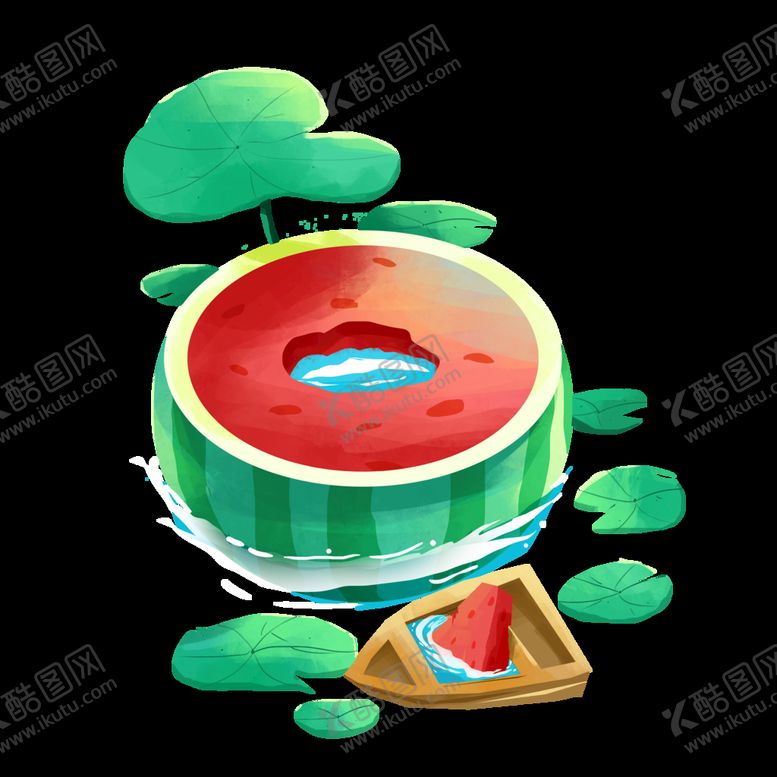 编号：76908510080019194508【酷图网】源文件下载-西瓜元素