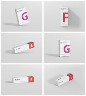 立体方盒礼盒样机