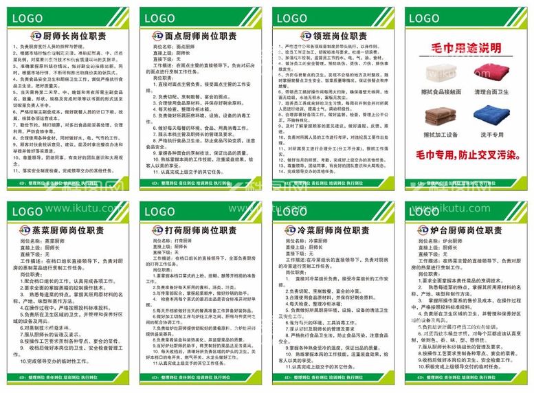 编号：75249810070710376208【酷图网】源文件下载-厨房人员岗位职责 