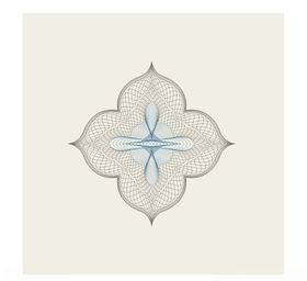 线条图案花边