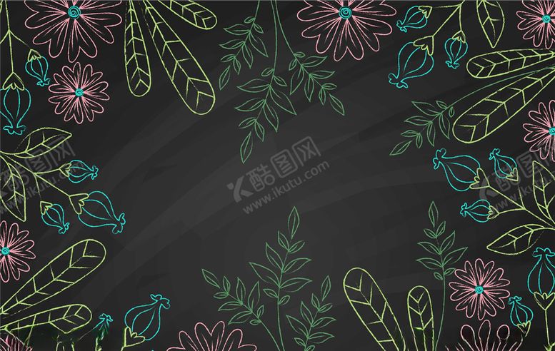 编号：83583309251806149308【酷图网】源文件下载-粉笔植物