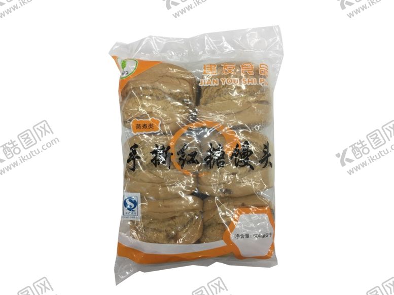 编号：40401809230811507531【酷图网】源文件下载-建友手撕红糖馒头600g