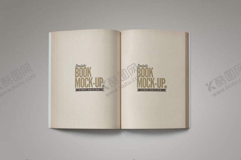编号：60234010300450106020【酷图网】源文件下载-胶装画册样机