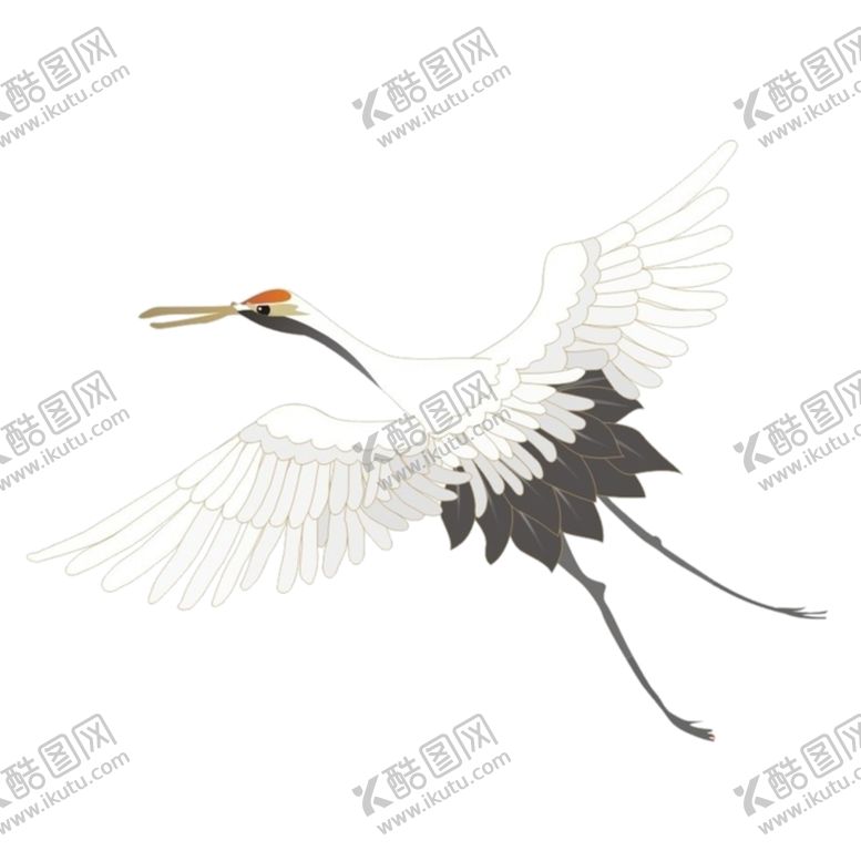 编号：86142709281548059714【酷图网】源文件下载-仙鹤