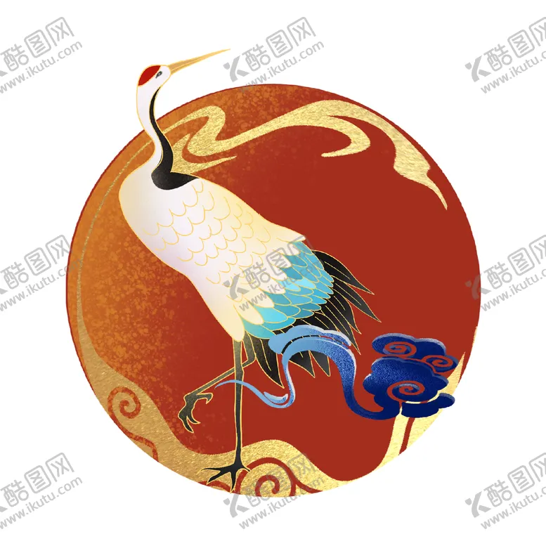编号：63470909192156168043【酷图网】源文件下载-仙鹤