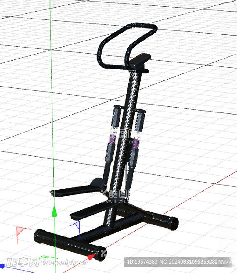 编号：83597512211918145644【酷图网】源文件下载-C4D模型运动器材