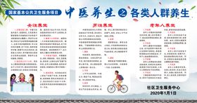 中医各类人群养生