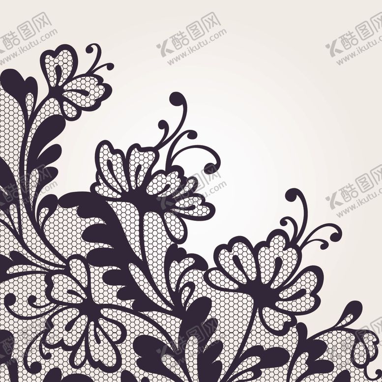 编号：15894710020437271544【酷图网】源文件下载-蕾丝花边花纹图案