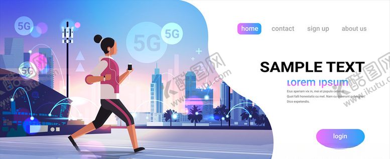 编号：55073410150801517221【酷图网】源文件下载-5g生活