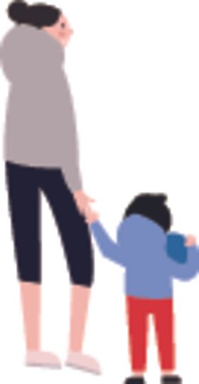 母女插画头像