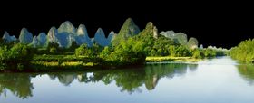 桂林山水抠图
