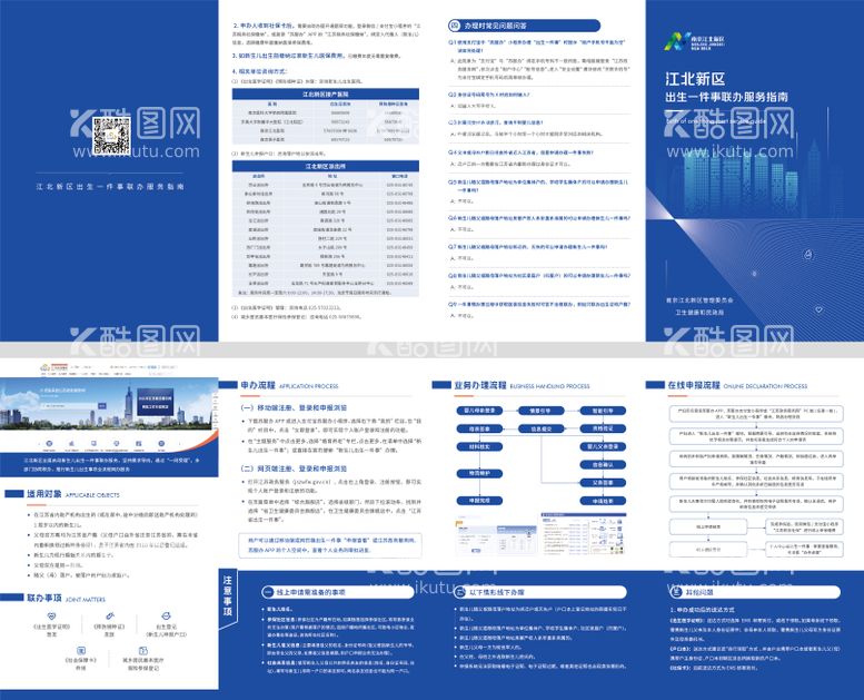 编号：78954111270829444802【酷图网】源文件下载-地区政策四折页