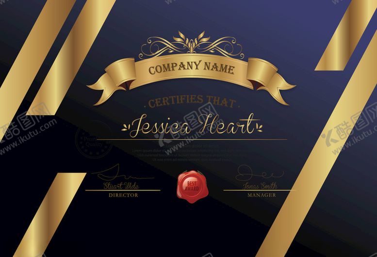 编号：87708309212247349550【酷图网】源文件下载-证书