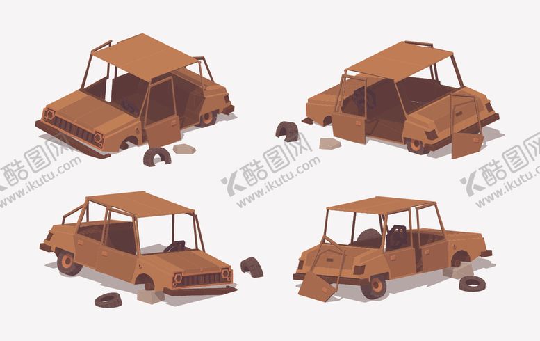 编号：20090807130633047299【酷图网】源文件下载-卡通汽车