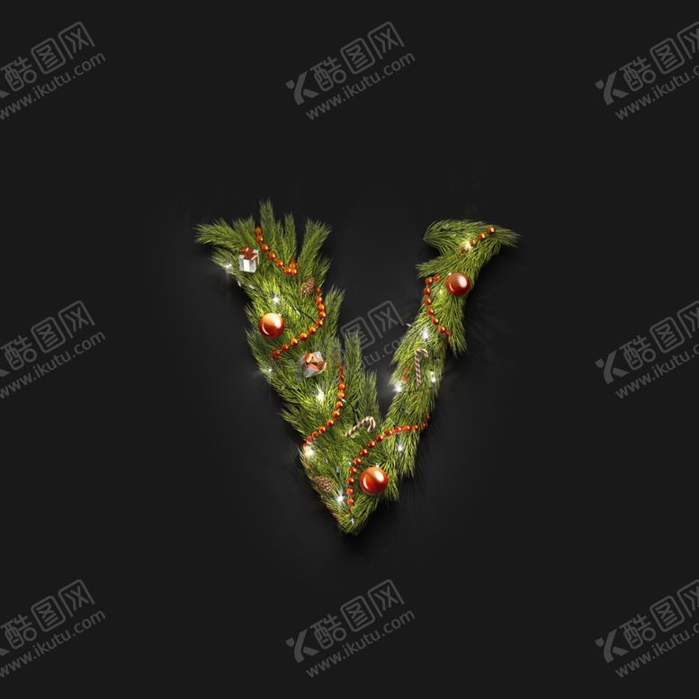 编号：99063710311016408993【酷图网】源文件下载-圣诞节英文字母