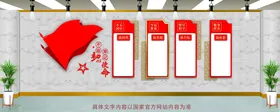 党建文化墙形象政展厅