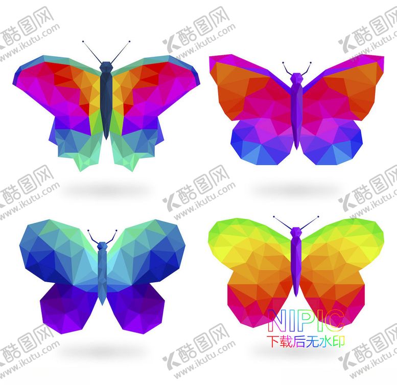 编号：67235304091634321623【酷图网】源文件下载-lowpoly动物