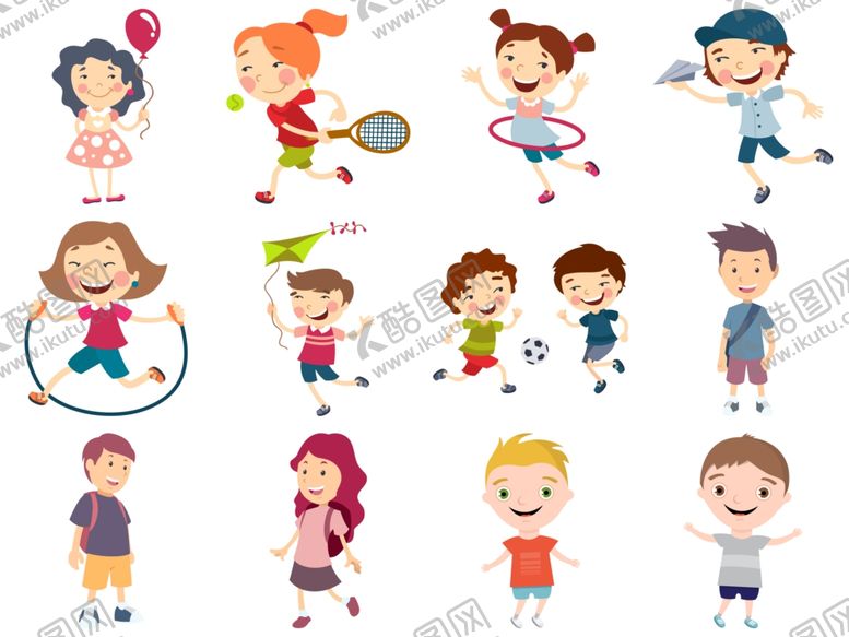 编号：60854209200154521990【酷图网】源文件下载-卡通儿童