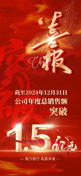 喜报宣传海报