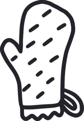 烘焙主题简笔画