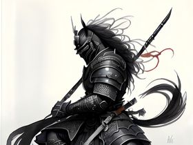 武士插画