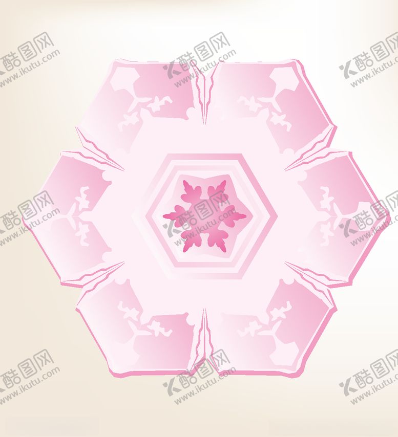 编号：42805007071536294682【酷图网】源文件下载-矢量雪花雪花素材雪花矢量素