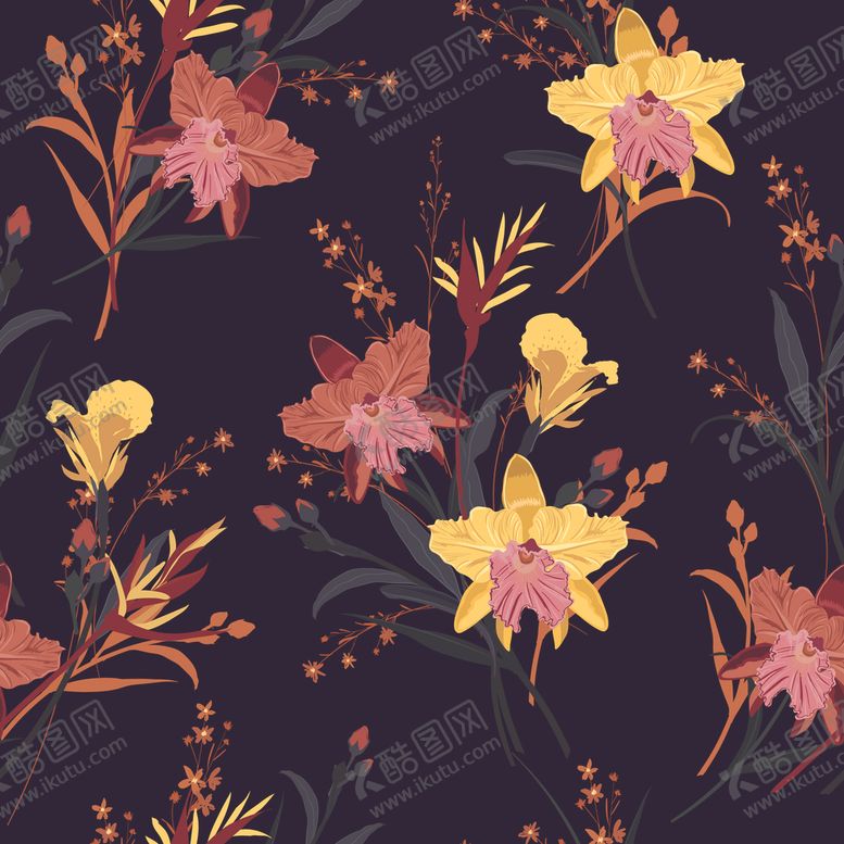 编号：22049410050505208955【酷图网】源文件下载-无缝印花