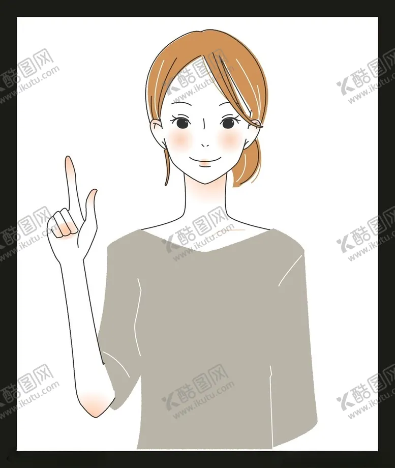 编号：94306701310757414290【酷图网】源文件下载-手绘卡通女孩
