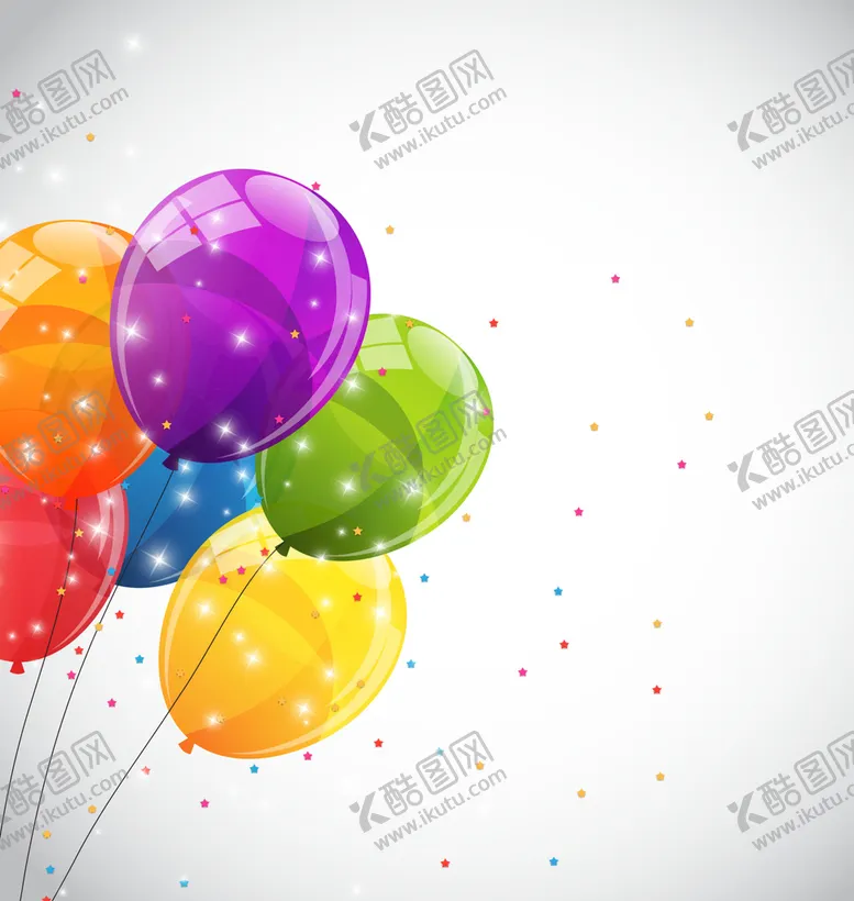 编号：67032110011756254715【酷图网】源文件下载-彩色气球  