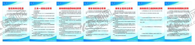 编号：97782502211519311091【酷图网】源文件下载-保安制度牌