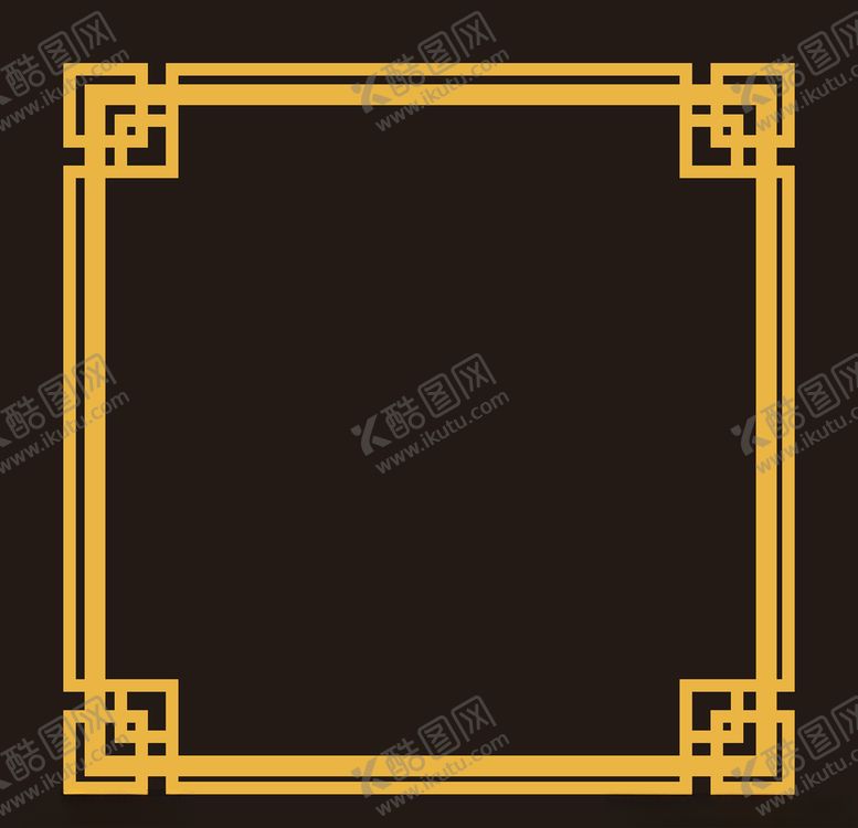 编号：16841307030541306517【酷图网】源文件下载-古典边框