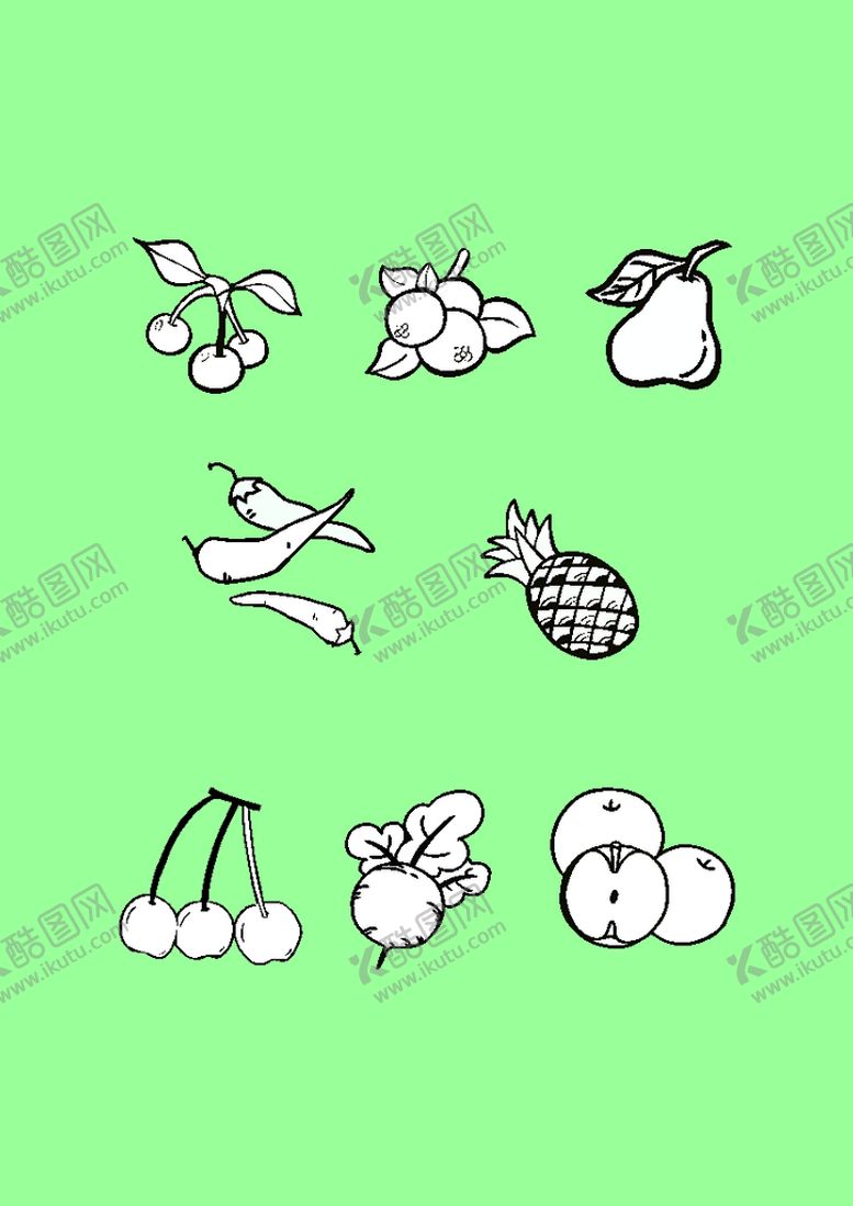 编号：88353301310407109180【酷图网】源文件下载-简笔画卡通画