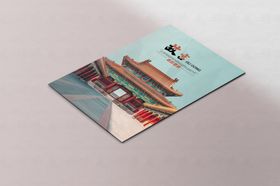 宣传单样机VIDM页信纸页效果