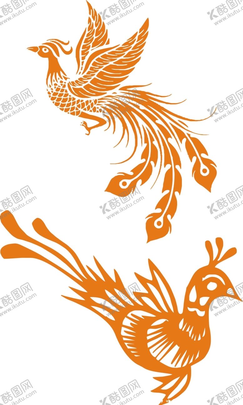 编号：28093011011329253721【酷图网】源文件下载-金色孔雀凤凰