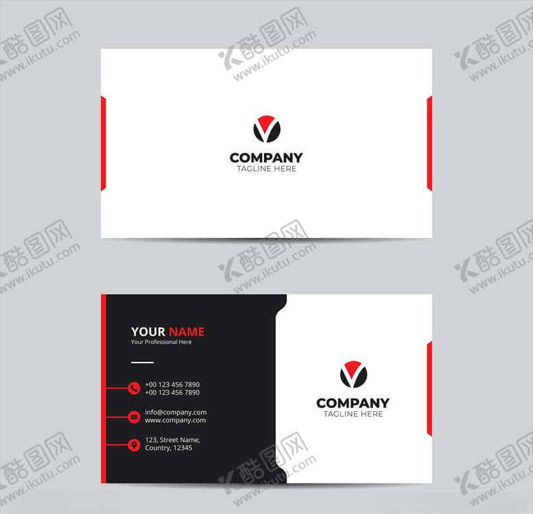 编号：59202410221324544122【酷图网】源文件下载-名片设计