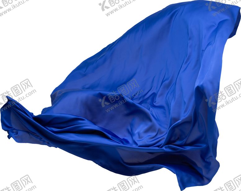 编号：43435911010329184705【酷图网】源文件下载-蓝色丝绸