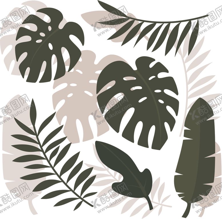 编号：88810809270233047869【酷图网】源文件下载-绿色树叶