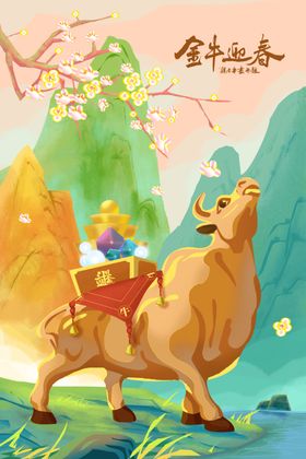 金牛迎春