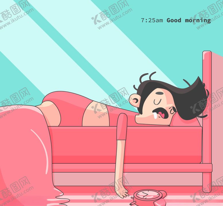 编号：19921810101820032834【酷图网】源文件下载-酣睡女子宿醉