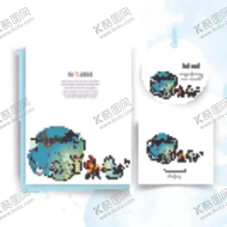 编号：78378106280545261869【酷图网】源文件下载-水彩动物卡片