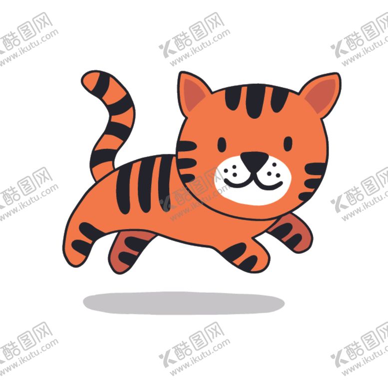 编号：98708010231929267287【酷图网】源文件下载-卡通老虎