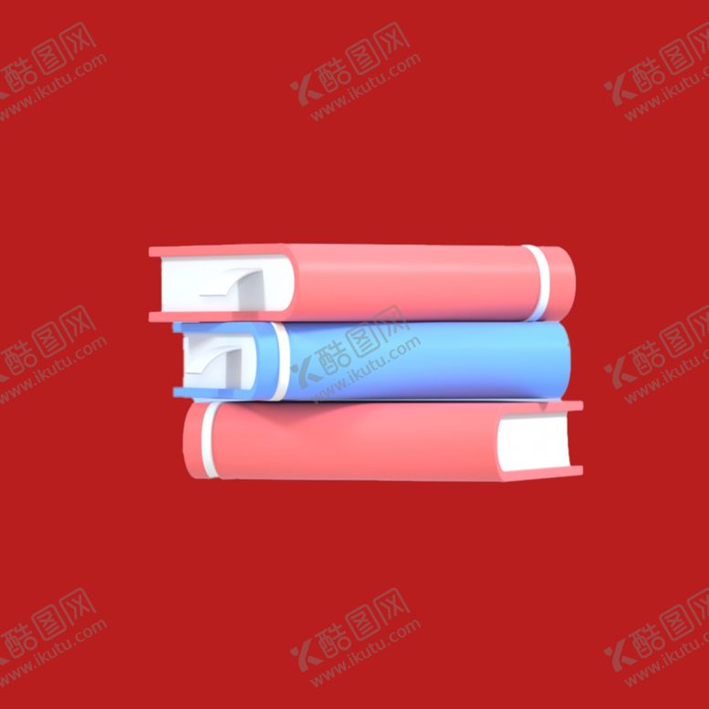 编号：23155001141333454138【酷图网】源文件下载-手绘文具书本