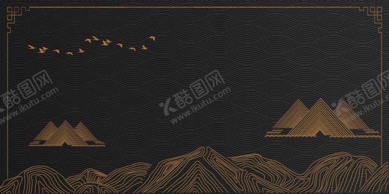 编号：65434509120320354142【酷图网】源文件下载-中式背景