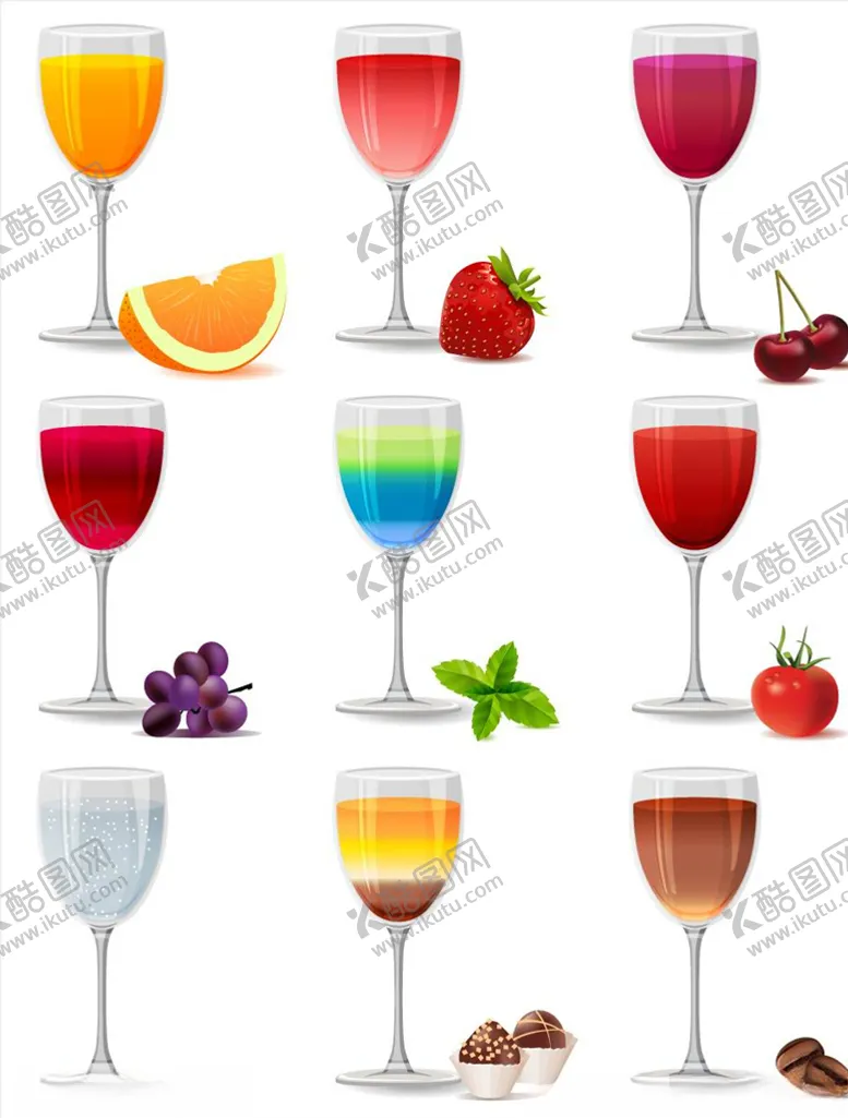 编号：64176806271608251725【酷图网】源文件下载-矢量果汁饮料