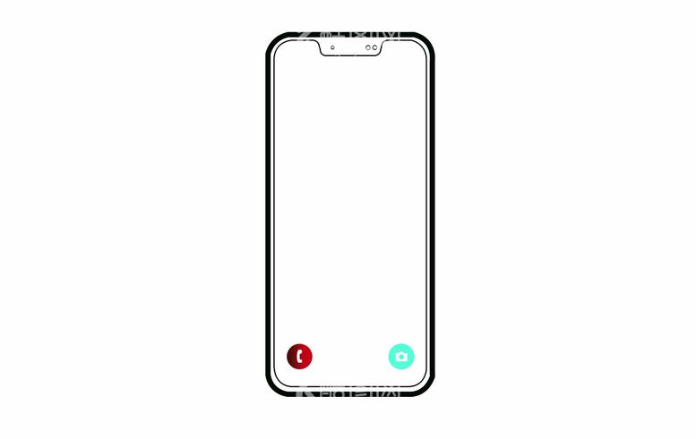 编号：72438109121359463708【酷图网】源文件下载-手机轮廓