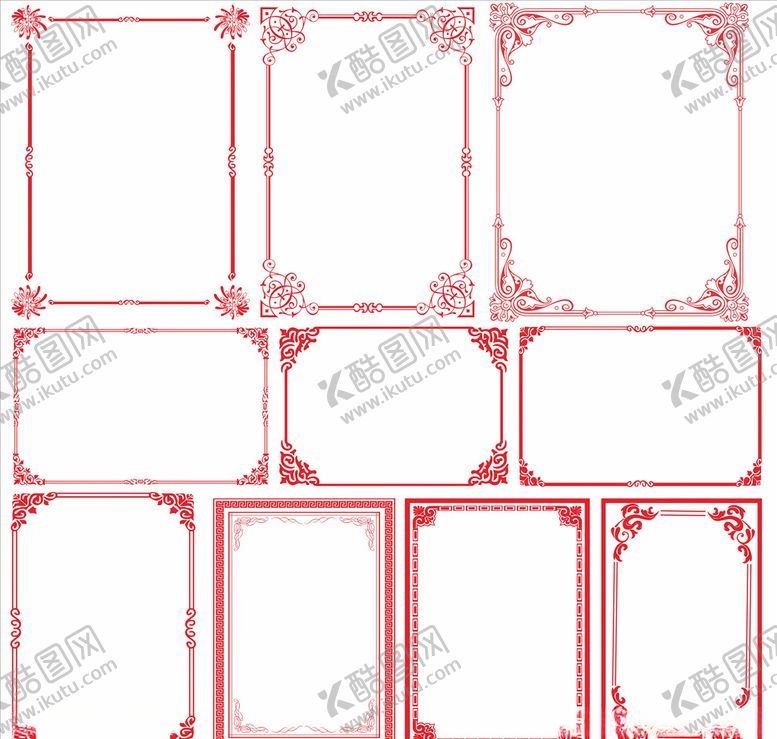 编号：65380910130524071956【酷图网】源文件下载-欧式边框