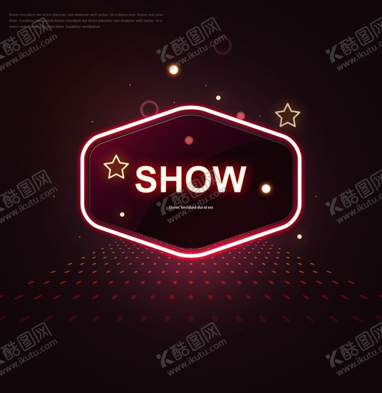 编号：16608410300108468566【酷图网】源文件下载-霓虹灯