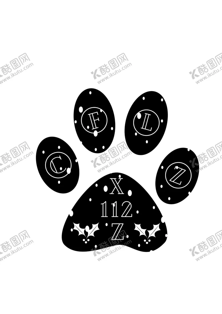 编号：24458103190744058542【酷图网】源文件下载-爪子设计