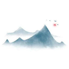 水墨山水背景